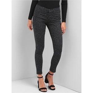 Gap Leopard print jeans